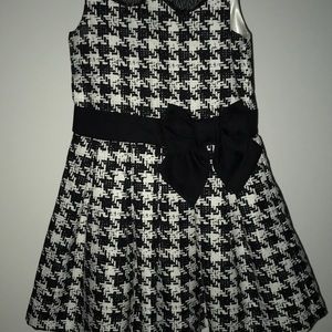 Black and white dress